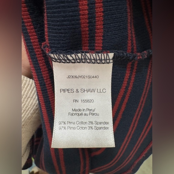 Brand new Veronica Beard Britney Striped Top - Picture 5 of 5